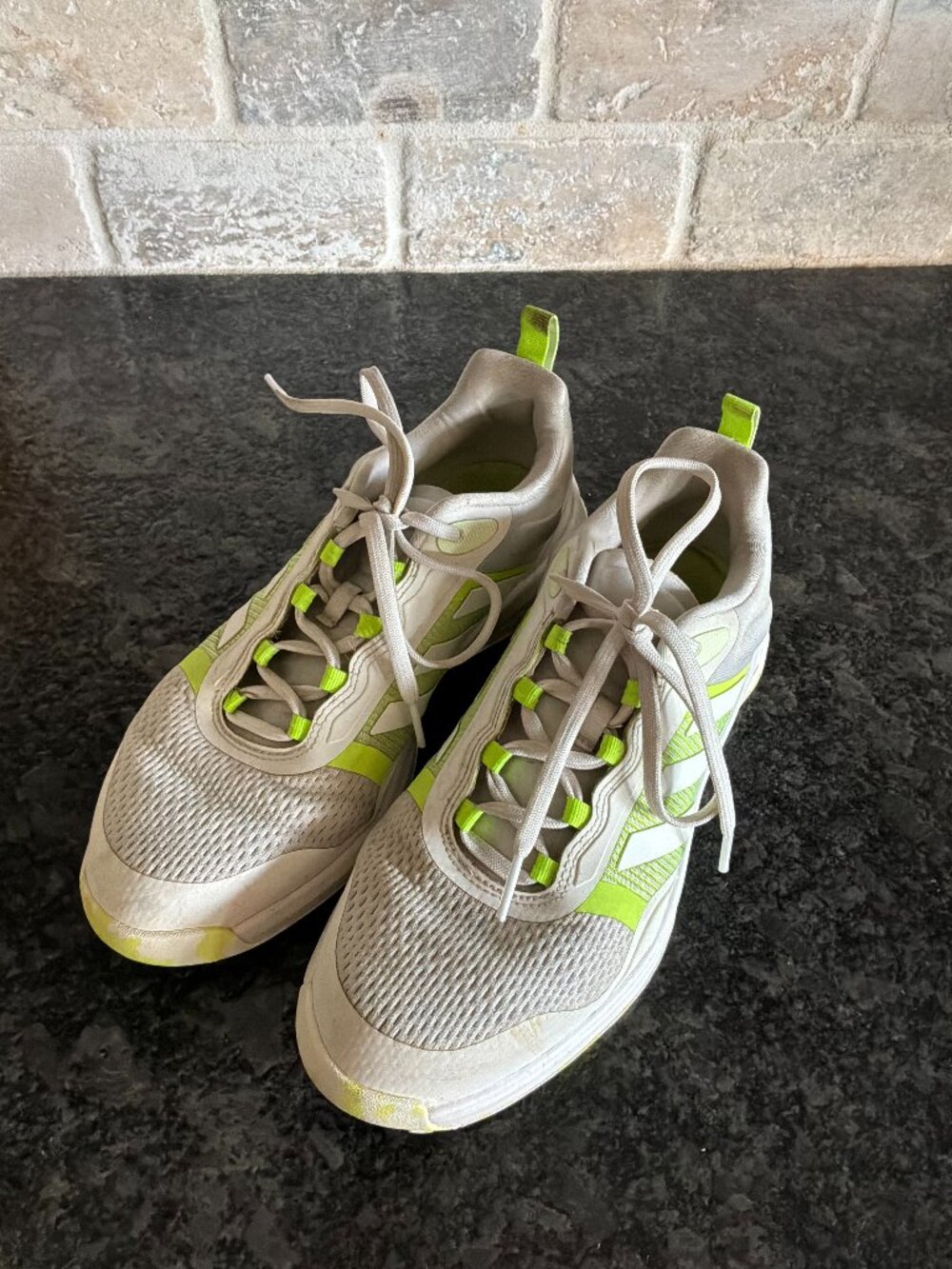 Adidas Zoysia women's spikeless golf shoes white/lucid lemon size 7.5
